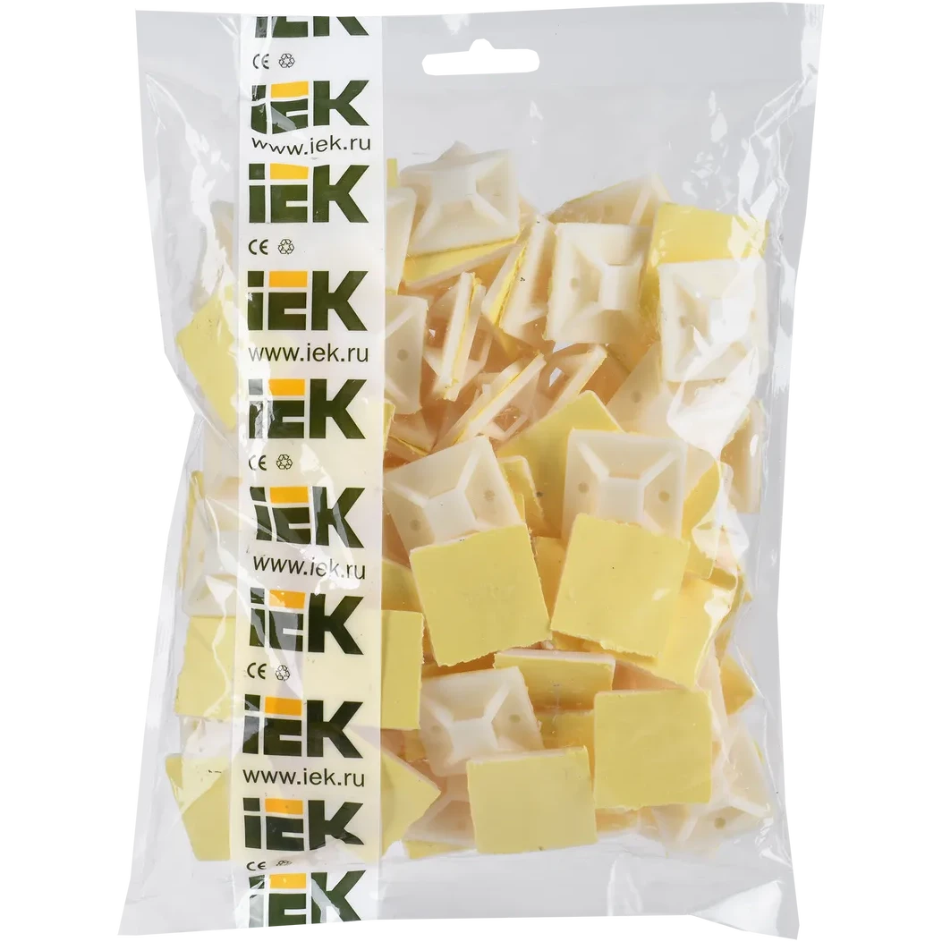 Площадка для стяжек IEK UHP30-30-100, 100 шт. - фото 2