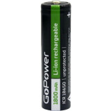 Аккумулятор GoPower (18650, 1800mAh, 1 шт.) (00-00018351)