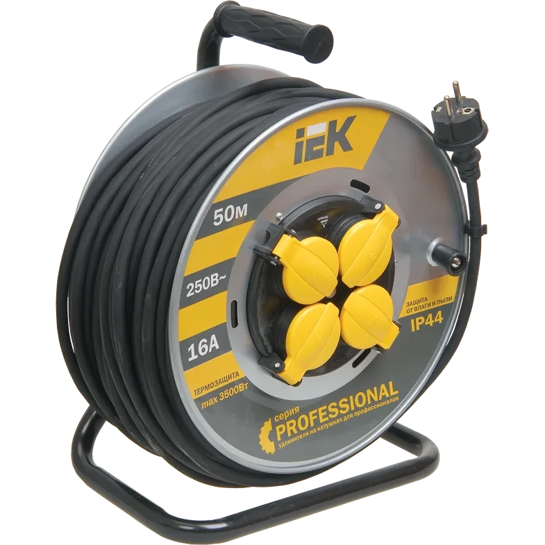Сетевой удлинитель IEK WKP16-16-04-50-44