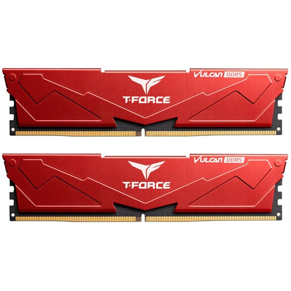 Оперативная память 32Gb DDR5 5600MHz Team T-Force Vulcan (FLRD532G5600HC32DC01) (2x16Gb KIT)