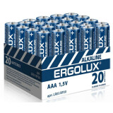 Батарейка Ergolux LR03 (AAA, 20 шт.)