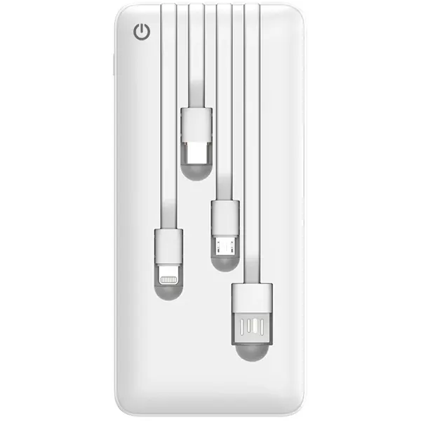 Внешний аккумулятор Perfeo Absolute 10000mAh White