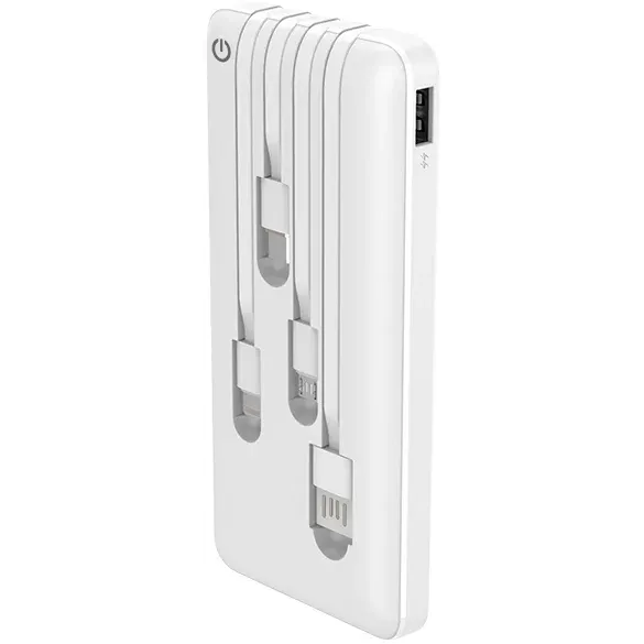 Внешний аккумулятор Perfeo Powerbank Absolute 10000mAh White - PF_B4879 - фото 2