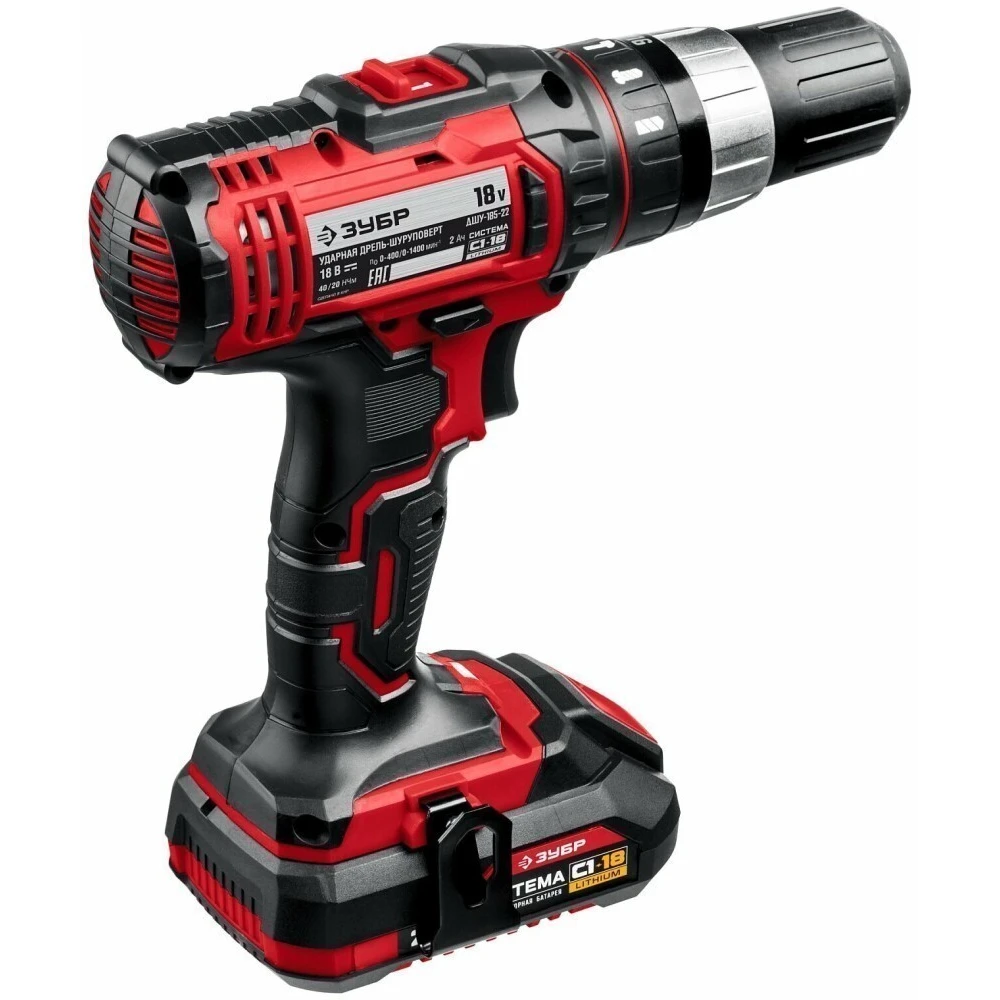 Дрель ЗУБР ДШУ-185-22 - фото 2