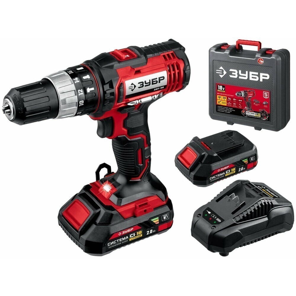 Дрель ЗУБР ДШУ-185-22 - фото 4