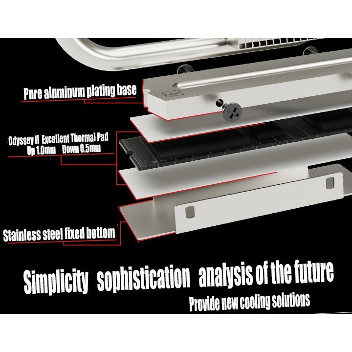 Радиатор для SSD M.2 Thermalright HR-09 2280 - HR-09-2280 - фото 10