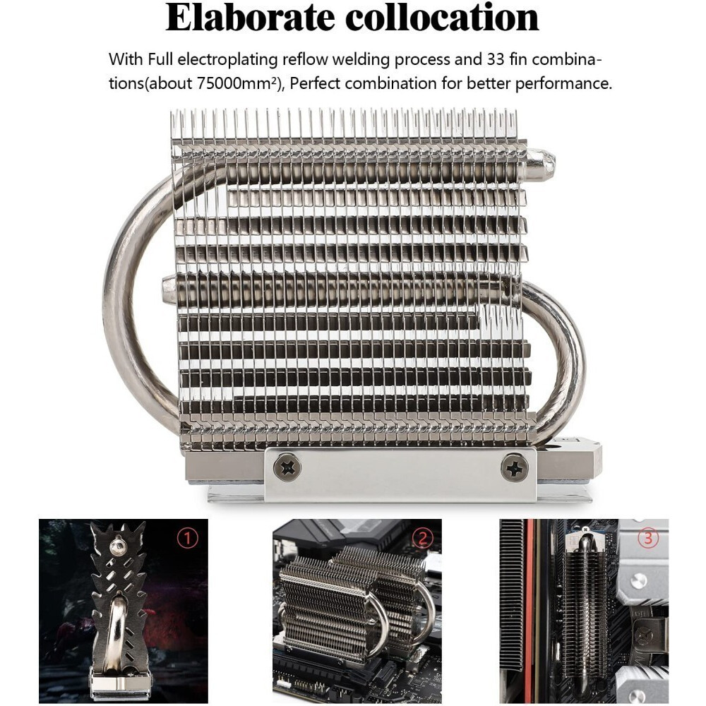 Радиатор для SSD M.2 Thermalright HR-09 2280 PRO - HR-09-2280-PRO - фото 3