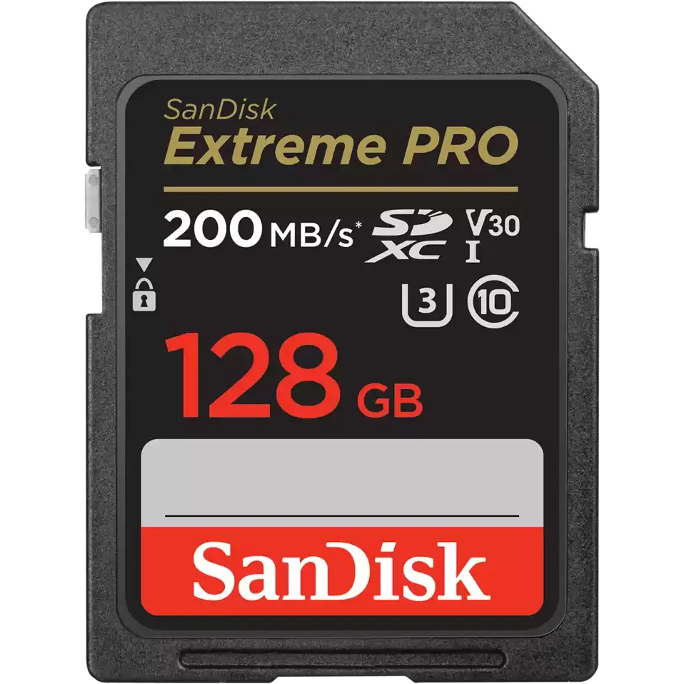 Карта памяти 128GB SD SanDisk Extreme Pro (SDSDXXD-128G-GN4IN)