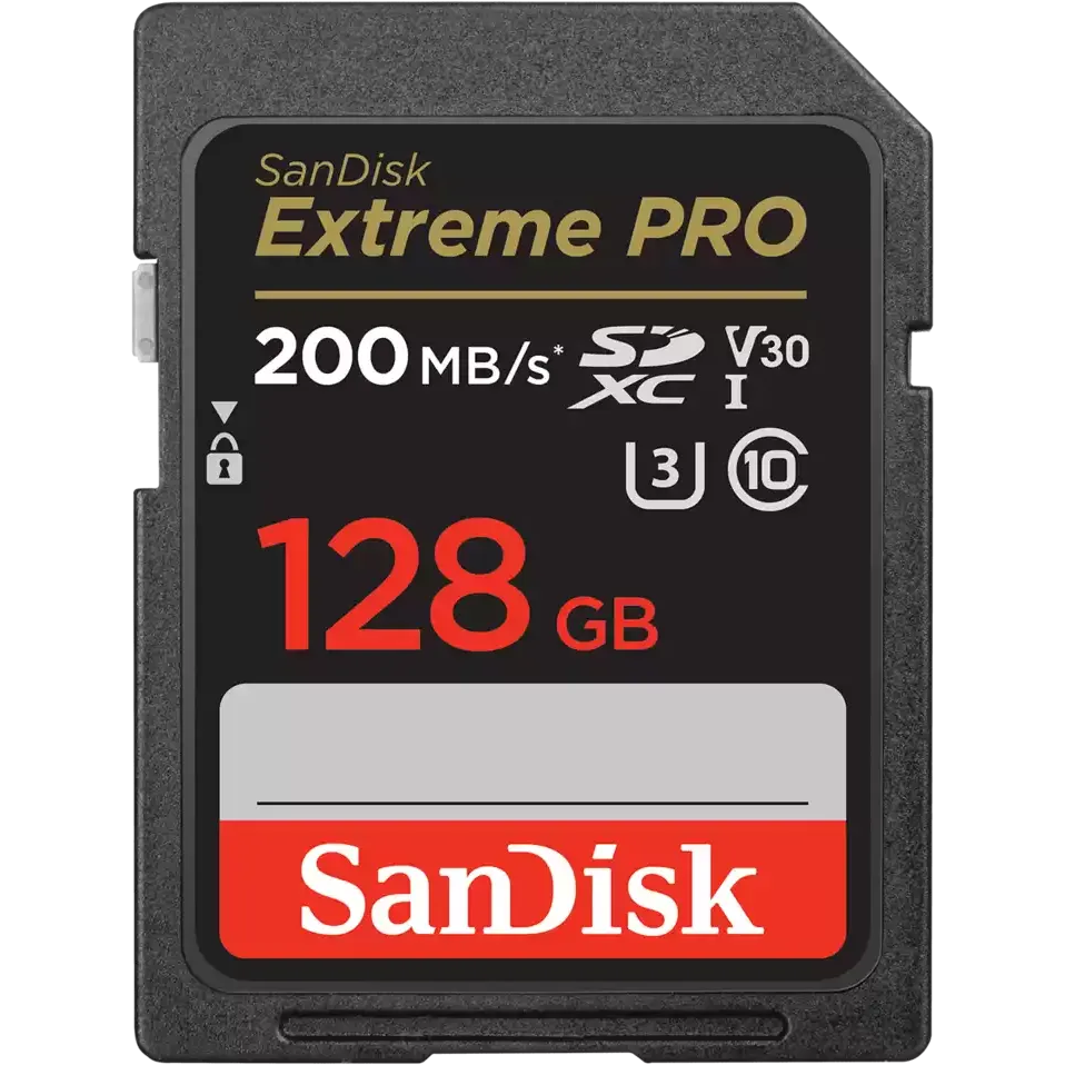 Карта памяти 128Gb SD SanDisk Extreme Pro (SDSDXXD-128G-GN4IN)