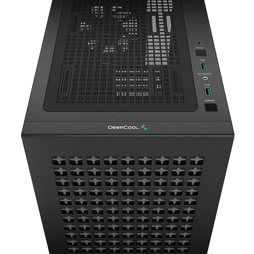 Корпус DeepCool CH370 Black - R-CH370-BKNAM1-G-1 - фото 6