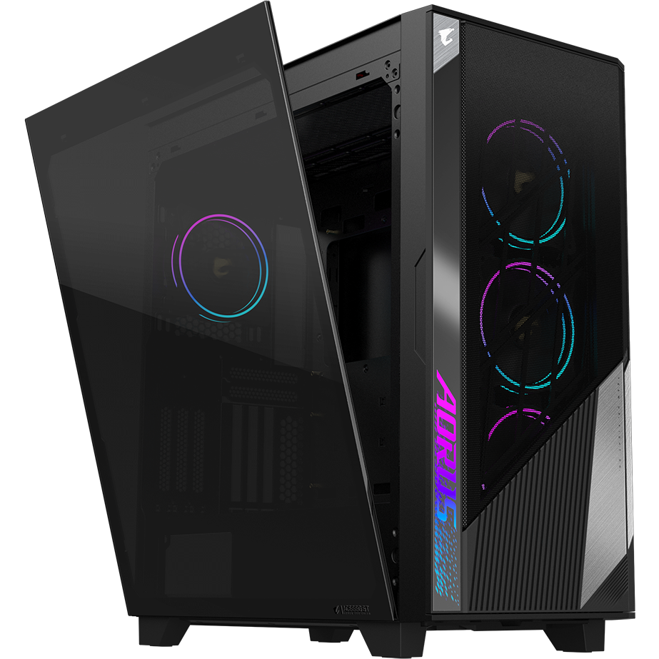 Корпус Gigabyte AORUS C500 Glass Black - GB-AC500G - фото 3