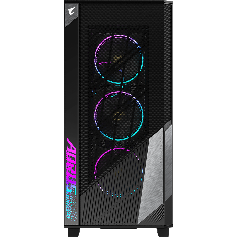 Корпус Gigabyte AORUS C500 Glass Black - GB-AC500G - фото 4