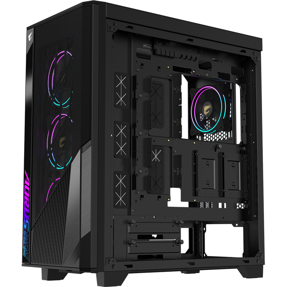 Корпус Gigabyte AORUS C500 Glass Black - GB-AC500G - фото 10