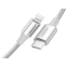 Кабель USB Type-C - Lightning, 1м, UGREEN US304 Silver - 70523 - фото 2