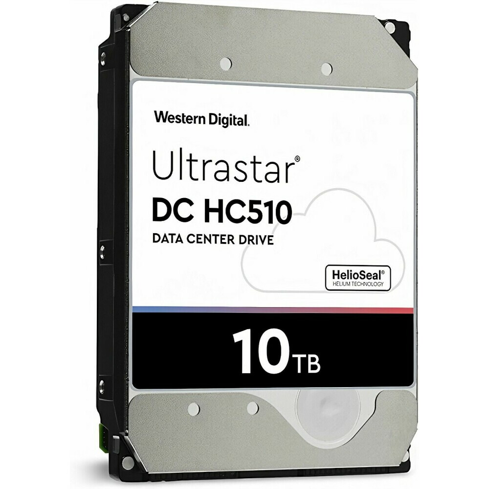Жёсткий диск 10Tb SATA-III WD Ultrastar HC510 (0F27477) - HUH721010ALE600