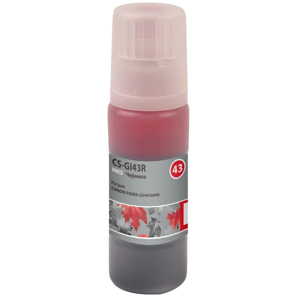 Чернила Cactus CS-GI43R Red