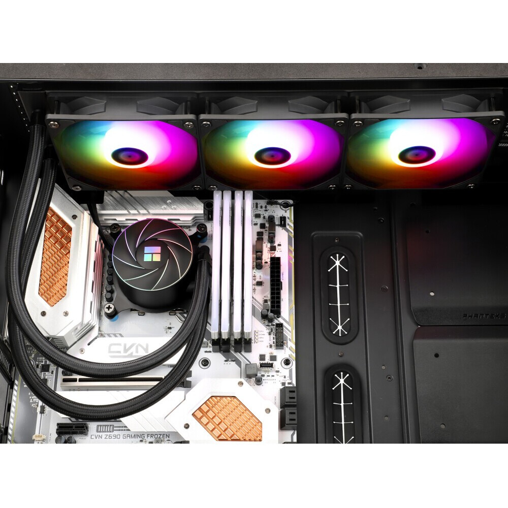 Система жидкостного охлаждения Thermalright Aqua Elite Black 360 ARGB - A-ELITE-BL-360-ARGB - фото 6