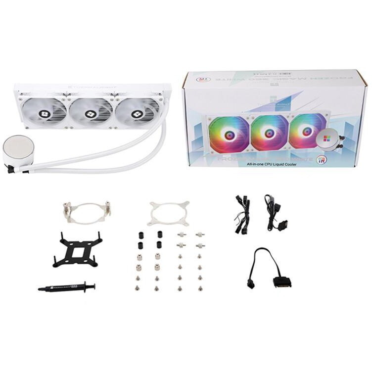 Система жидкостного охлаждения Thermalright Frozen Magic 360 ARGB White - F-MAGIC-360-WH-ARGB - фото 3
