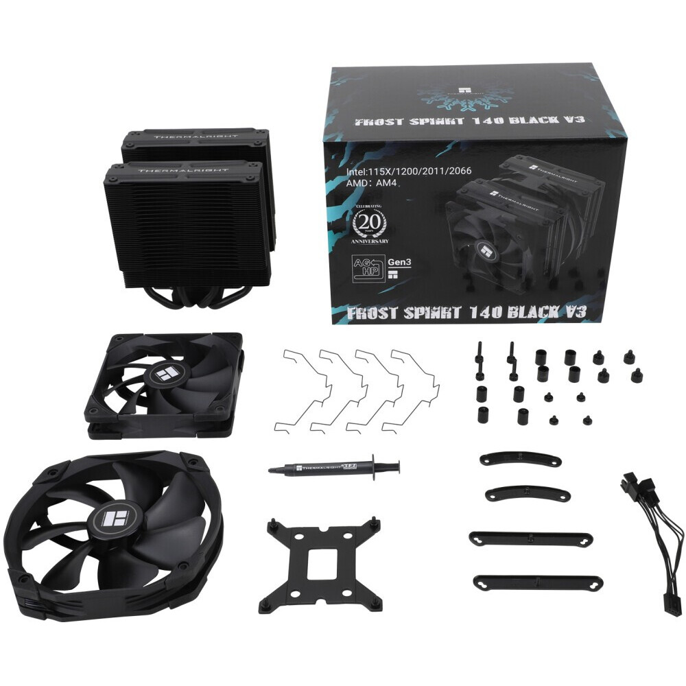 Кулер Thermalright Frost Spirit 140 Black v3 - FROST-SPIRIT-140-B-V3 - фото 8