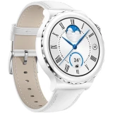 Умные часы Huawei Watch GT 3 Pro Ceramic White Leather Strap (FRIGGA-B19) (55028857)