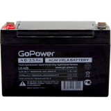 Аккумуляторная батарея GoPower LA-435 (00-00015320)