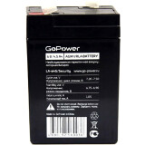 Аккумуляторная батарея GoPower LA-645/security (00-00015321)