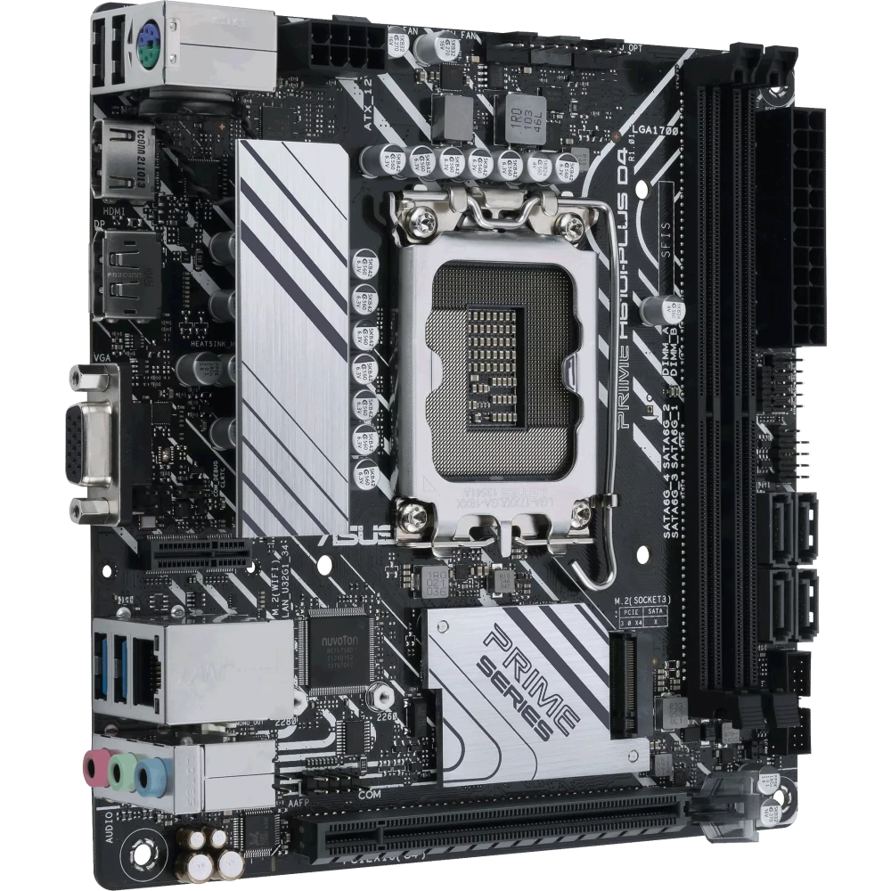 Материнская плата ASUS PRIME H610I-PLUS D4-CSM - фото 2