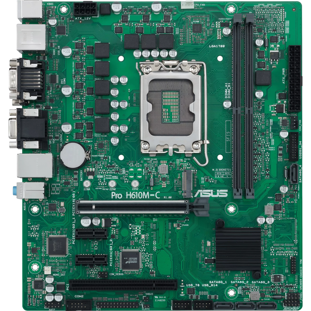Материнская плата ASUS PRO H610M-C-CSM