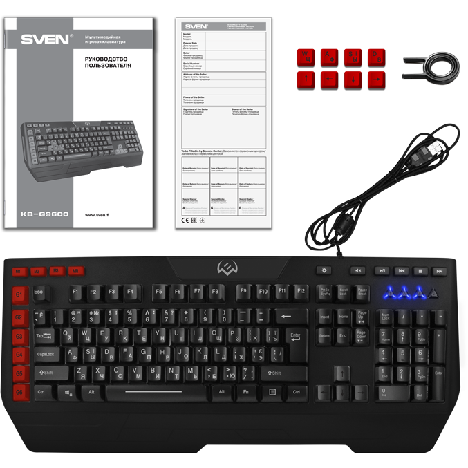 Клавиатура Sven KB-G9600 - SV-019723 - фото 5