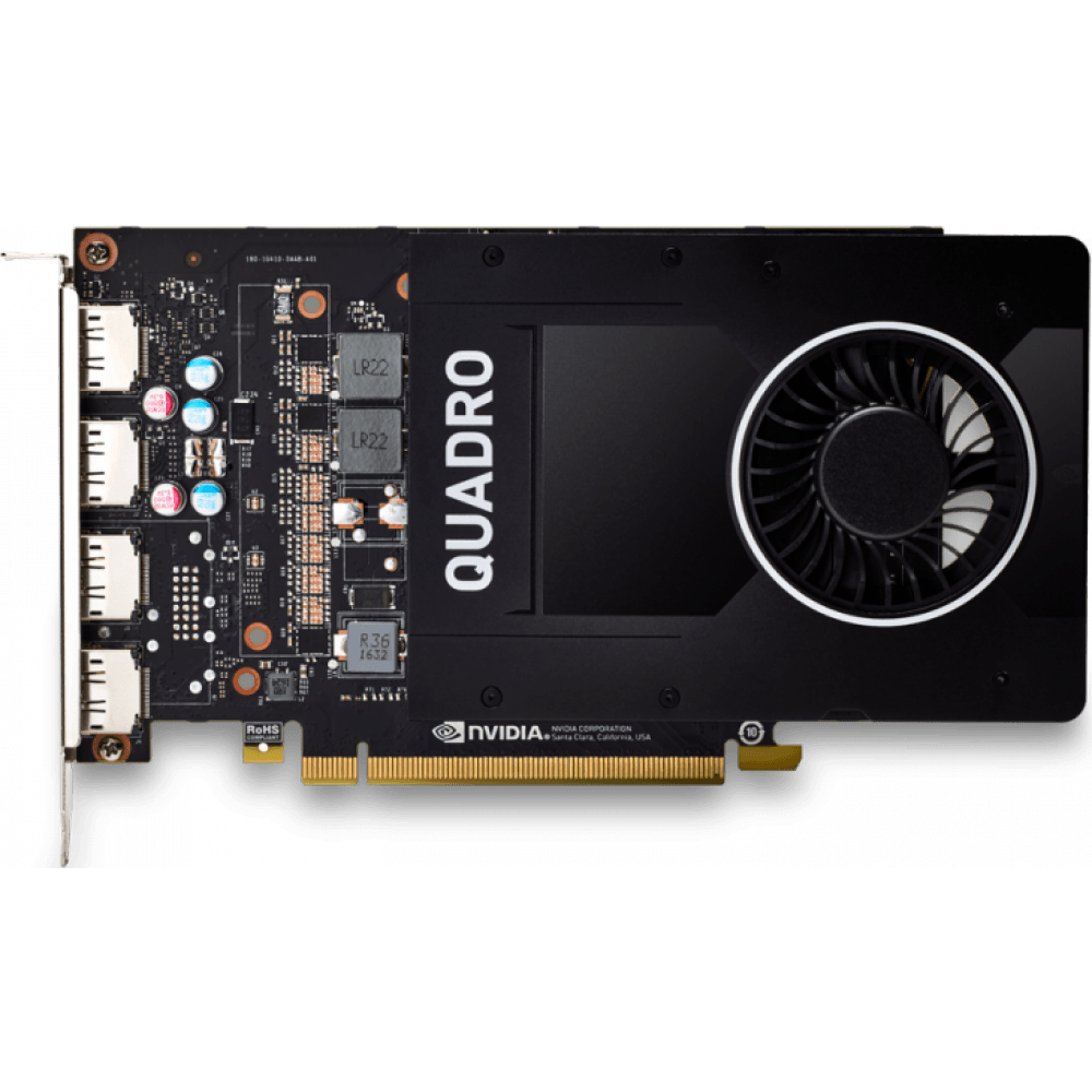 Видеокарта NVIDIA Quadro P2200 PNY 5Gb (VCQP2200-SB) OEM - фото 2