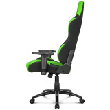 Игровое кресло AKRacing Prime Black/Green (AK-K7018-BG)