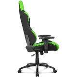 Игровое кресло AKRacing Prime Black/Green (AK-K7018-BG)