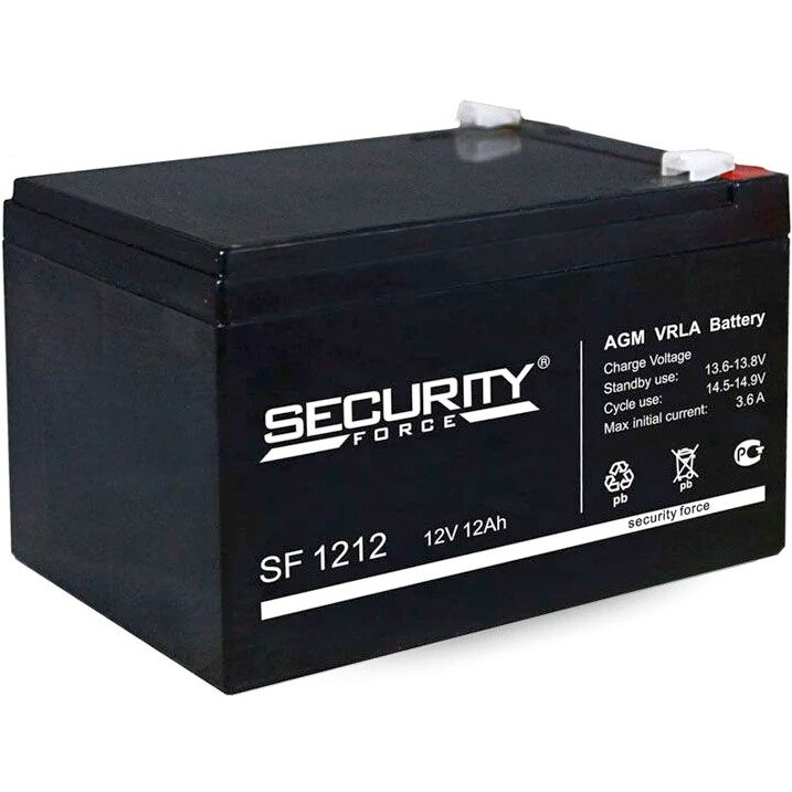 Аккумуляторная батарея Security Force SF 1212
