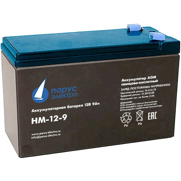 Аккумуляторная батарея Парус электро HM-12-9