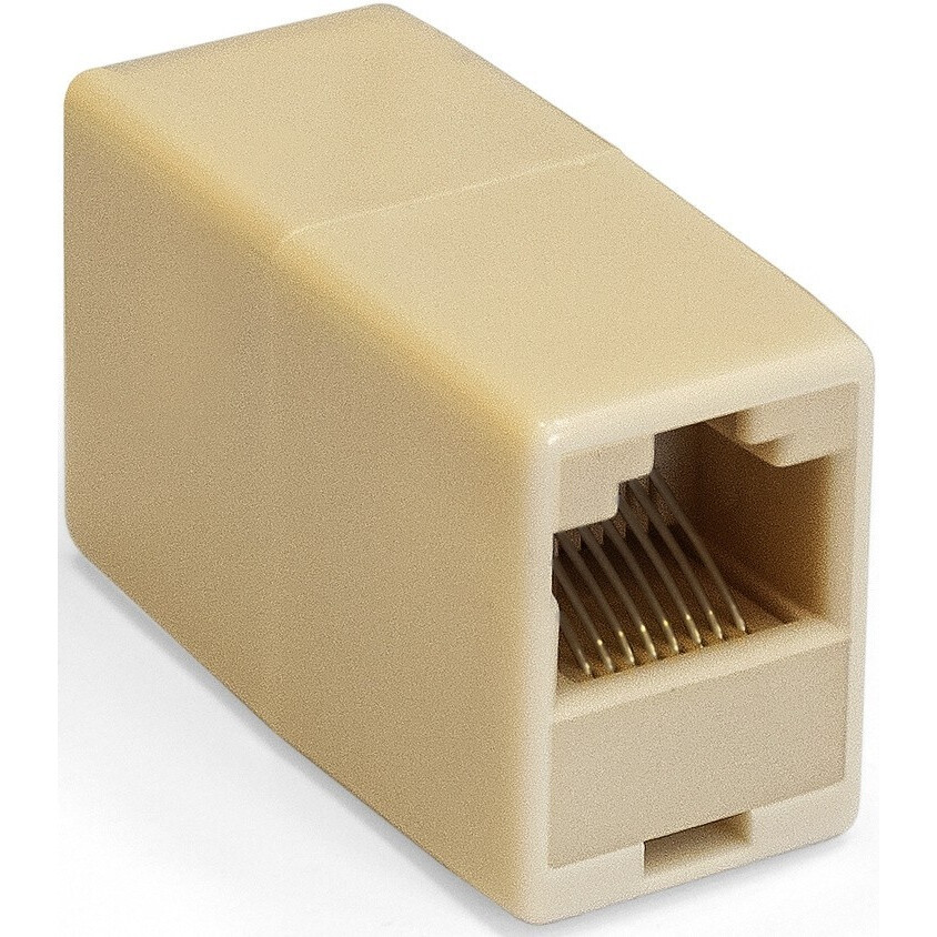 Проходной адаптер ExeGate CP45-C5 RJ45-RJ45 - EX292846RUS