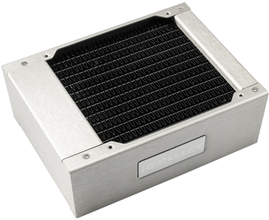 внутренний радиатор  Watercool Heatkiller RAD 120-L Stainless Steel