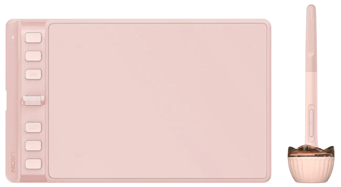 Графический планшет Huion H641P Pink