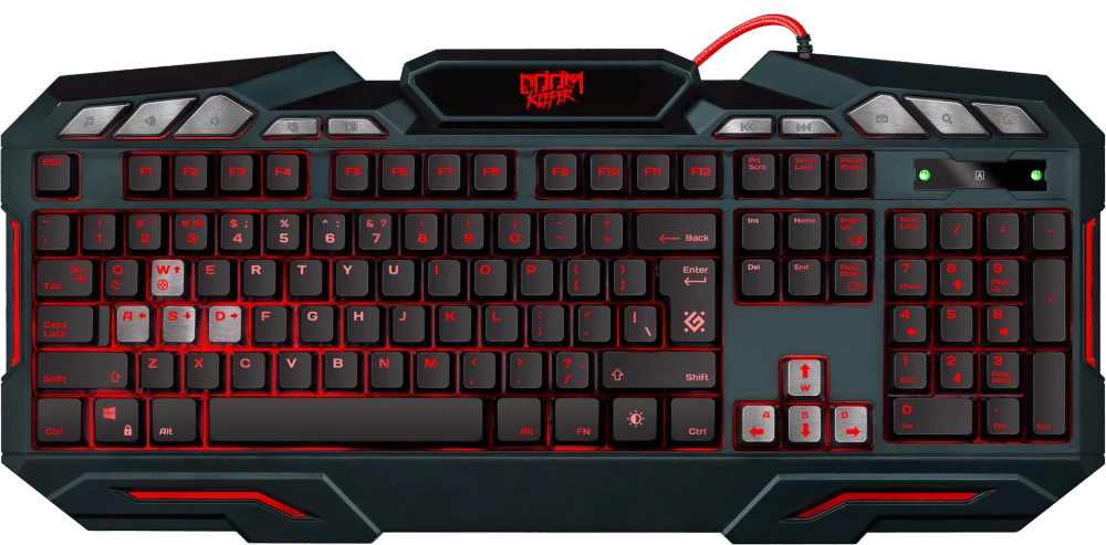 Клавиатура Defender Doom Keeper GK-100DL Black