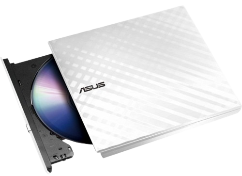 Внешний оптический привод ASUS SDRW-08D2S-U LITE White RTL