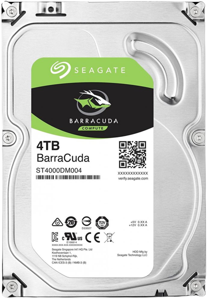 4000 Гб Seagate Barracuda