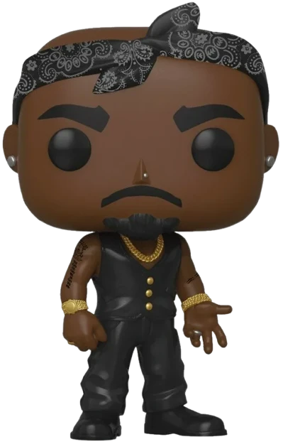 фигурка  Funko Funko POP! Rocks 2PAC Tupac Vest with Bandana