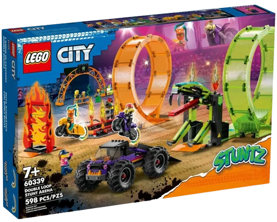 Конструктор LEGO City Double Loop Stunt Arena