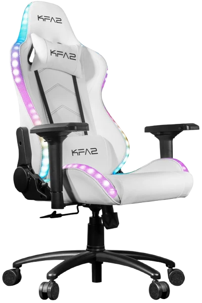Игровое кресло KFA2 Gaming Chair 01 RGB SE White