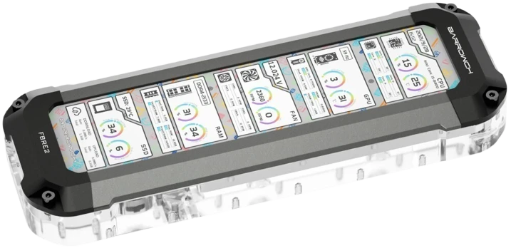 резервуар  Barrowch FBRE2 Titanium