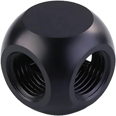 разветлитель  Bykski B-TE4-X Black