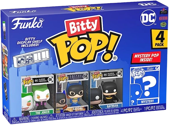 фигурка  Funko Funko Bitty Pop! DC Comics 4-Pack Series 2