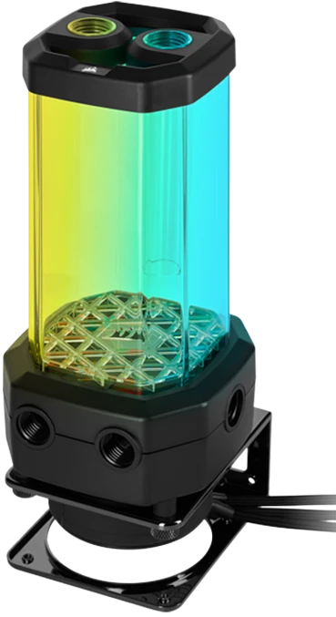 резервуар с помпой  Corsair Hydro X Series XD5 RGB (D5 Pump reservoir unit) Black