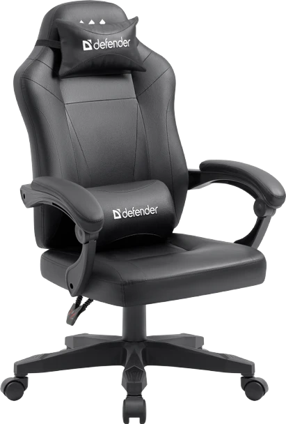 Игровое кресло Defender Master Black