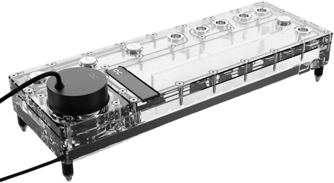 резервуар с помпой  Alphacool Core Distro Plate 360 Link smit VPP Apex Pumpe
