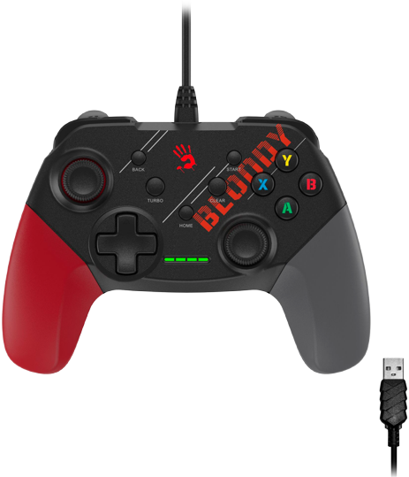 Геймпад Bloody GP30 Sports Black/Red